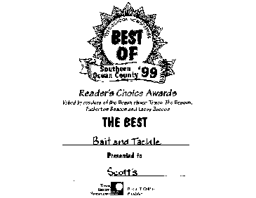 Times Beacon News Best of 99 award